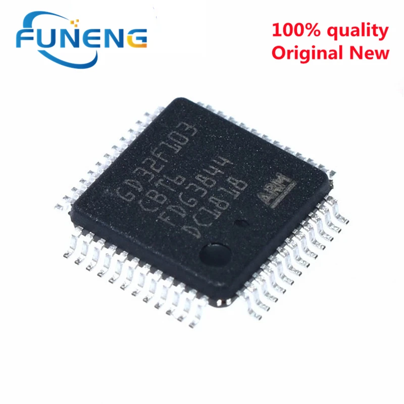 

5pcs/lot GD32F103CBT6 GD32F103 QFP-48 In Stock