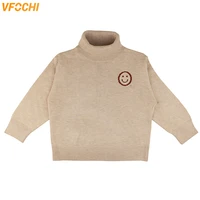 vfochi boy sweaters kids pullover autumn winter turtleneck children clothing long sleeves cardigans warm boy knitted sweater