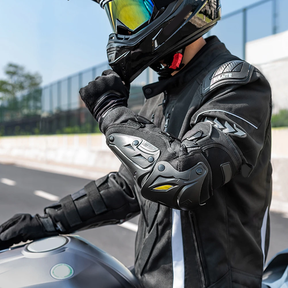 

Motocross Knee Pads PP Motorcycle Elbow Protector Comfortable Motor Knee Protective Gear Warm Thicken for Winter Off Road Riding