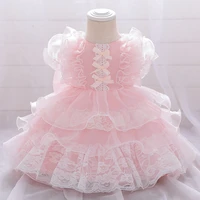 japanese lolita girl flower christmas dress for kids birthday princess party clothing toddler infant bow children dress