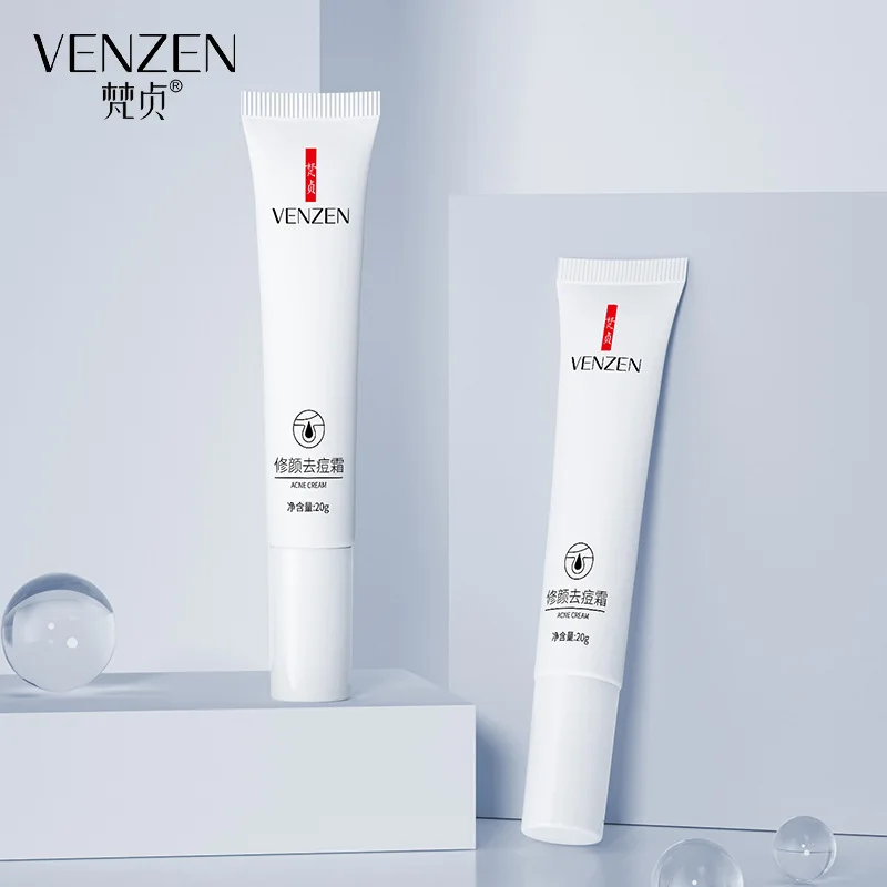 VENZEN Repairing And Removing Acne Cream Moisturizing Delicate Repairing Lightening Acne Marks Brightening Skin