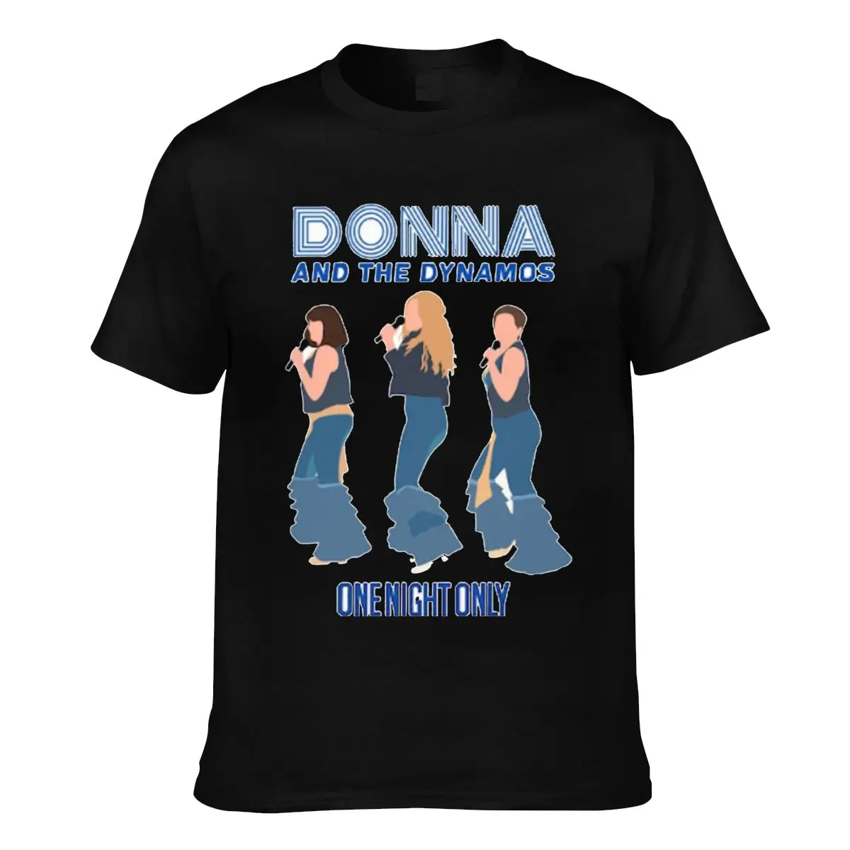 Футболки Donna And The Dynamos One Night Only мама Mia мелодия Бродвей диско модные смешные Топы с