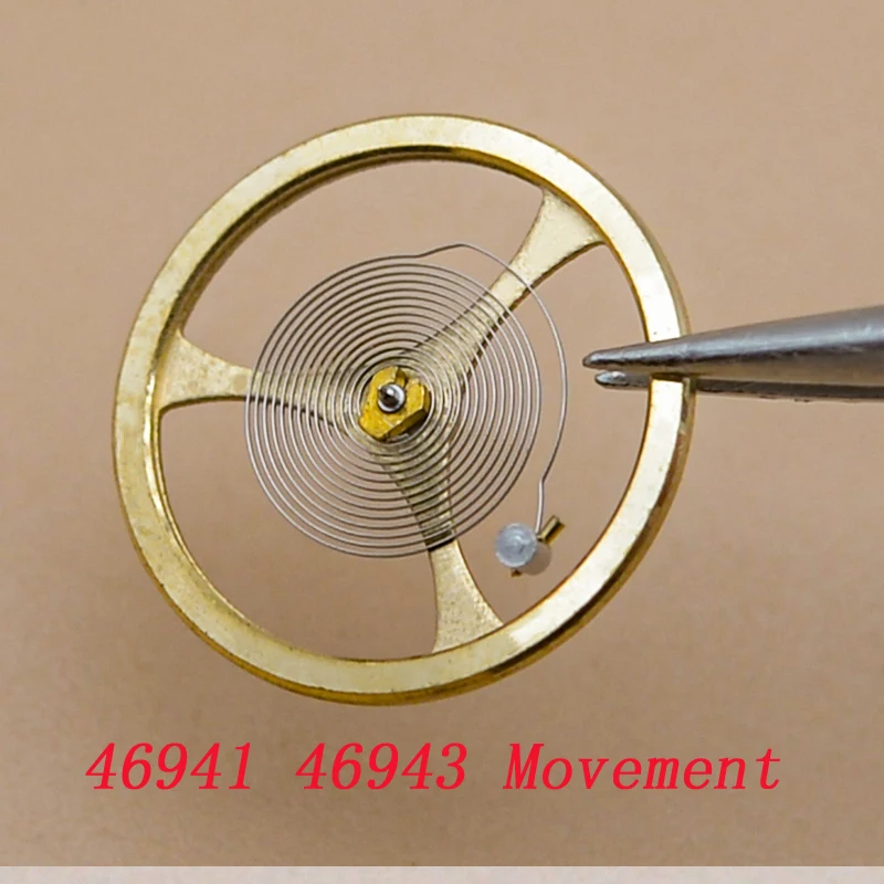 46941 46943 Movement Accessories Watch Balance Wheel Replacement Spare Parts For Oriental Double Lion Watch Repair Part Aftermar