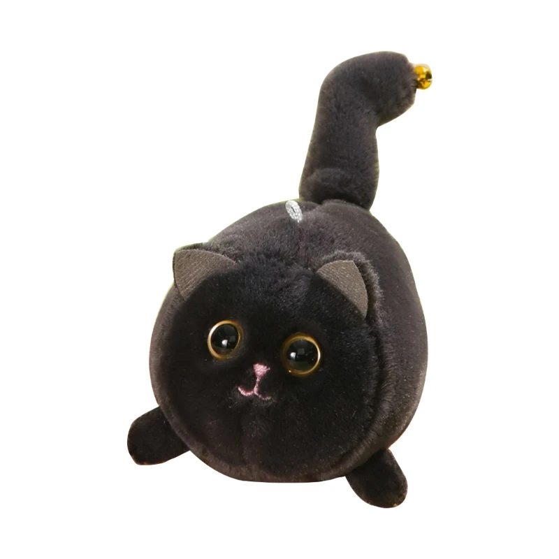 

Мультфильм плюшевая кошка сумочка кулон SquishableTail виляющий брелок орнамент женский рюкзак декор девочки дети пользу подарок