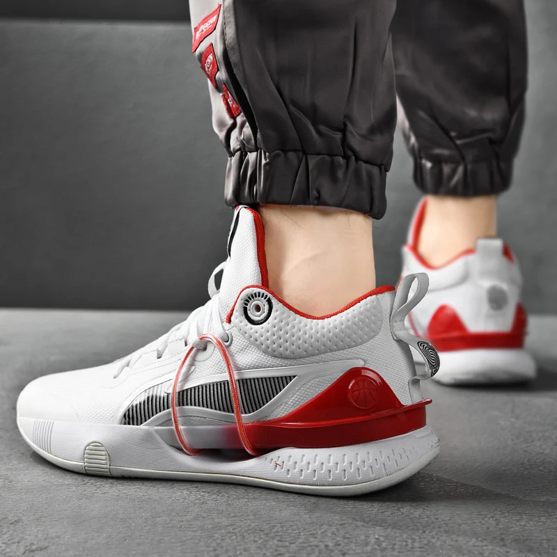 New High-quality Men's Basketball Shoes Men Women Unisex Casual Sports Shoes Men Outdoor Basketball Training Shoes Kids Sneakers