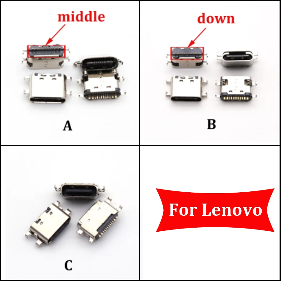 

5 шт., USB-разъём для зарядного устройства, совместим с планшетом Lenovo S5 K520 X605L X605F X605M X705