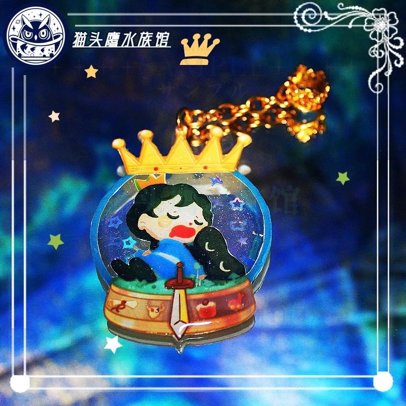 

Аниме брелок рейтинг королей Bojji акриловый брелок ремешок фигурка подвесные аксессуары 6 см