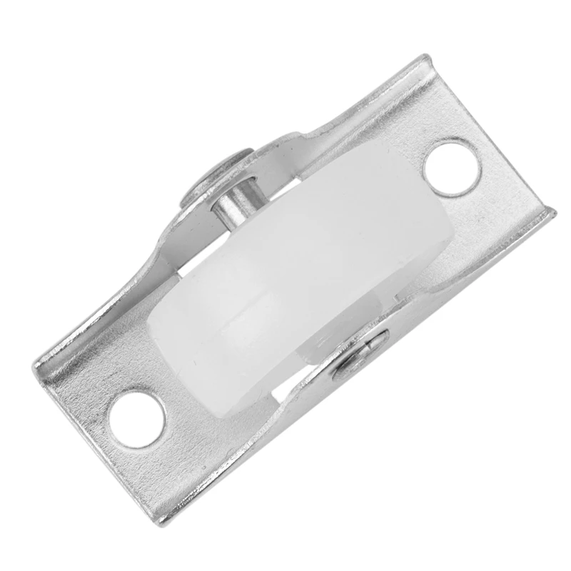 20 шт. 1-дюймовые направляющие плоские промышленные колеса белого нейлона для стеллажа-тележки из пластика, стойки для дисплея.