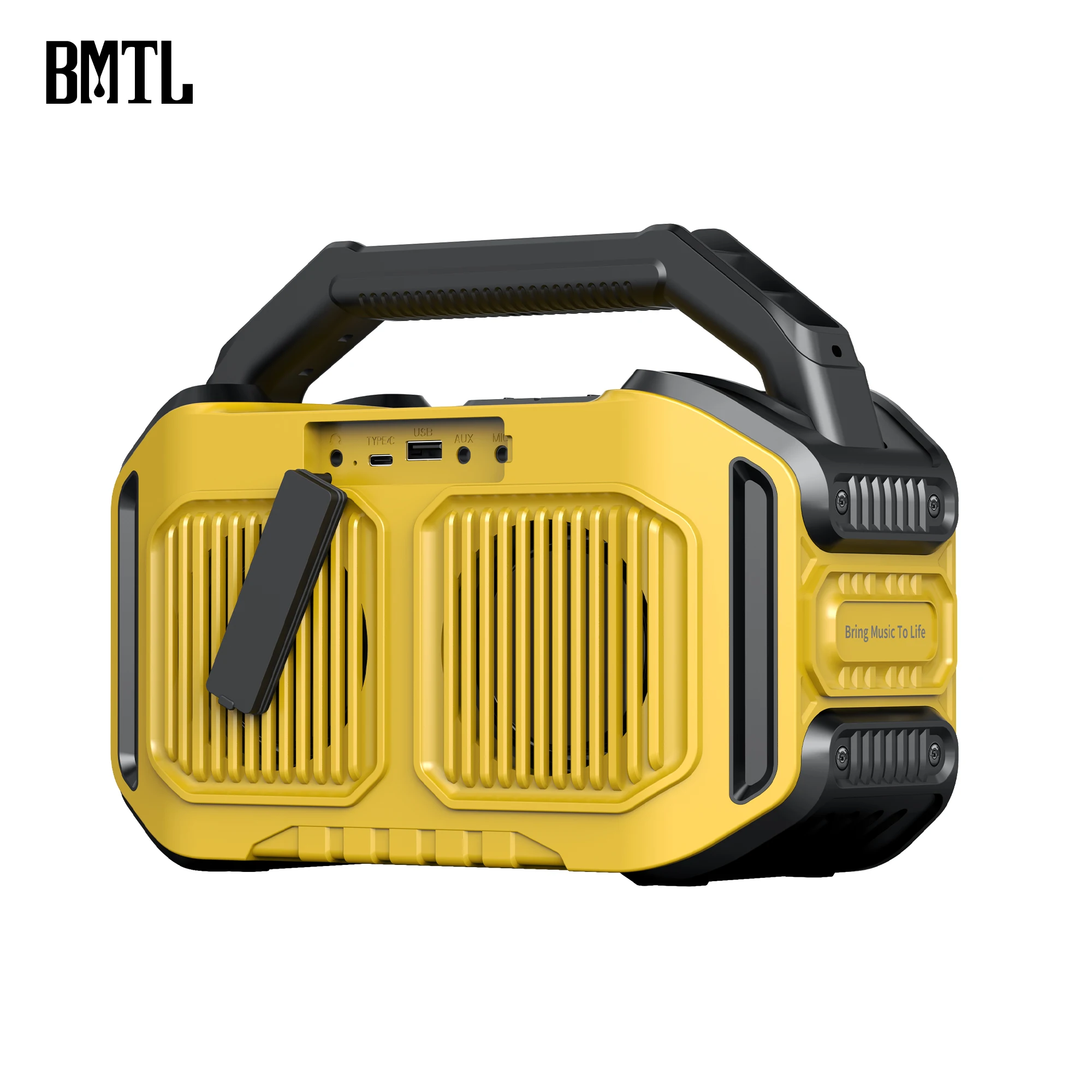 Фото Xdobo BMTL 80W BoomBox BT-колонка, водонепроницаемость IPX6, 20 часов работы, TWS для строительной площадки и гаража. №2