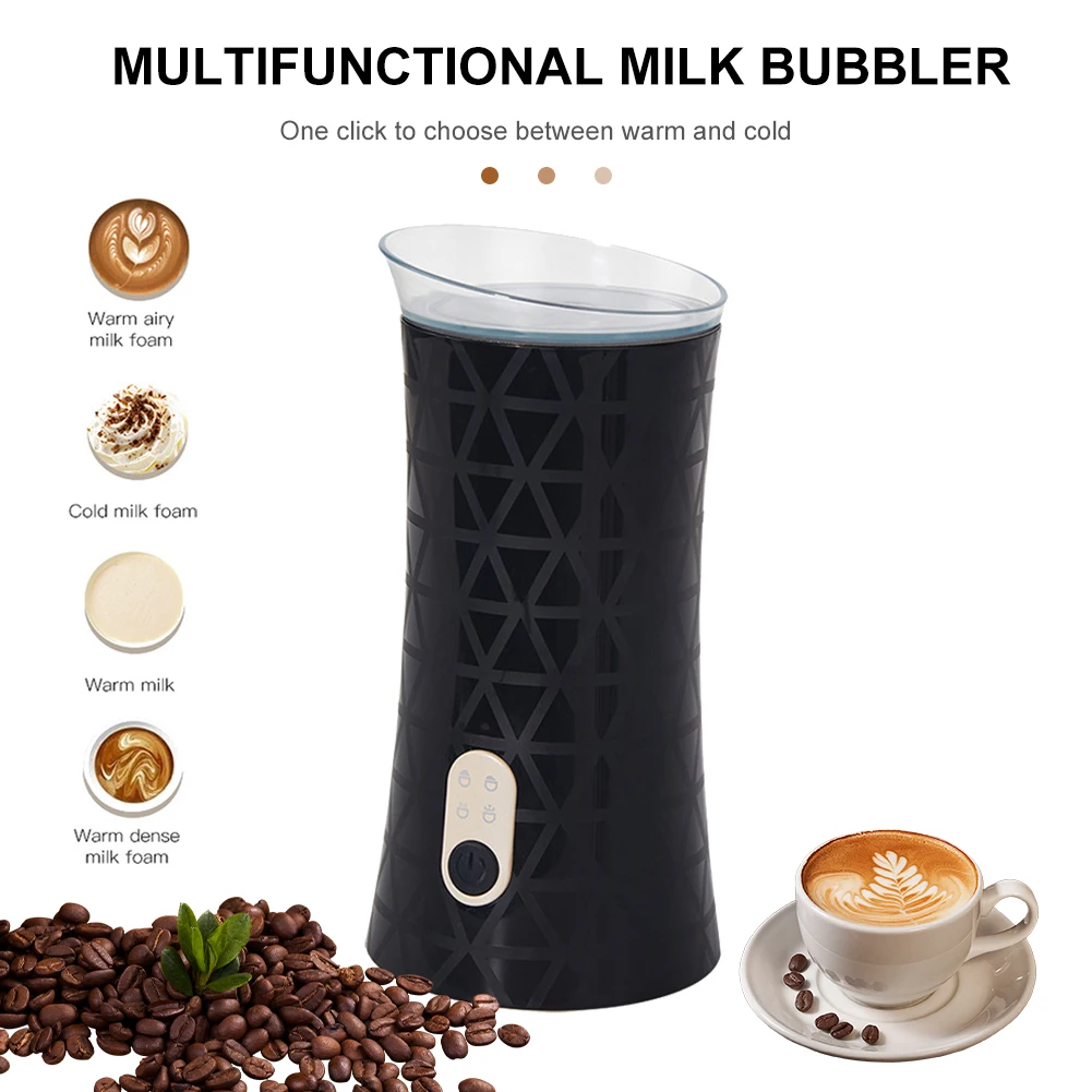 

240ml Electric Milk Frother 4 In 1 Automatic Milk Foamer Steamer Frothing Heating Milk Hot And Cold Foam For Latte Cappuccino