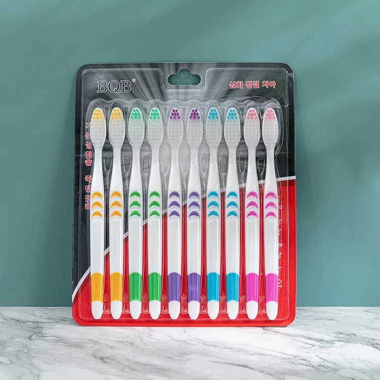 10 шт. Деревянные Зубные щётки с мягкой щетиной |