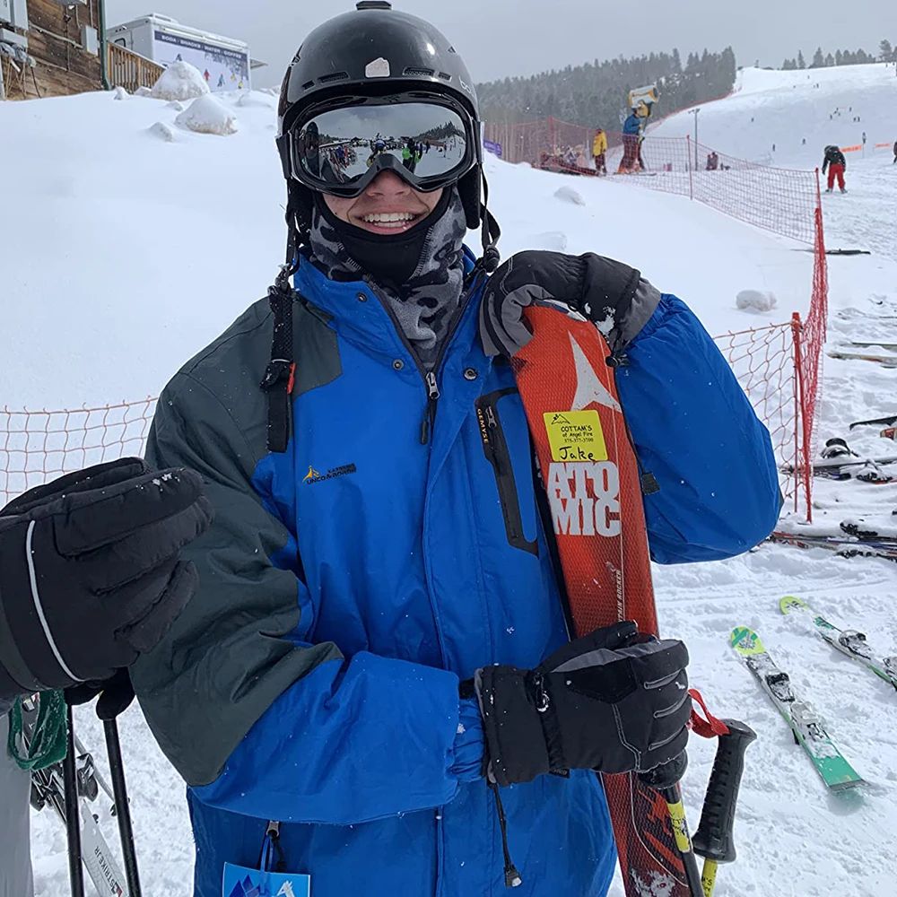 Men's Ski Suit Winter Windproof Waterproof Warm Snow Jackets and Pants Outdoor Hot Ski Equipment Snowboard Wear Men Brand Sets