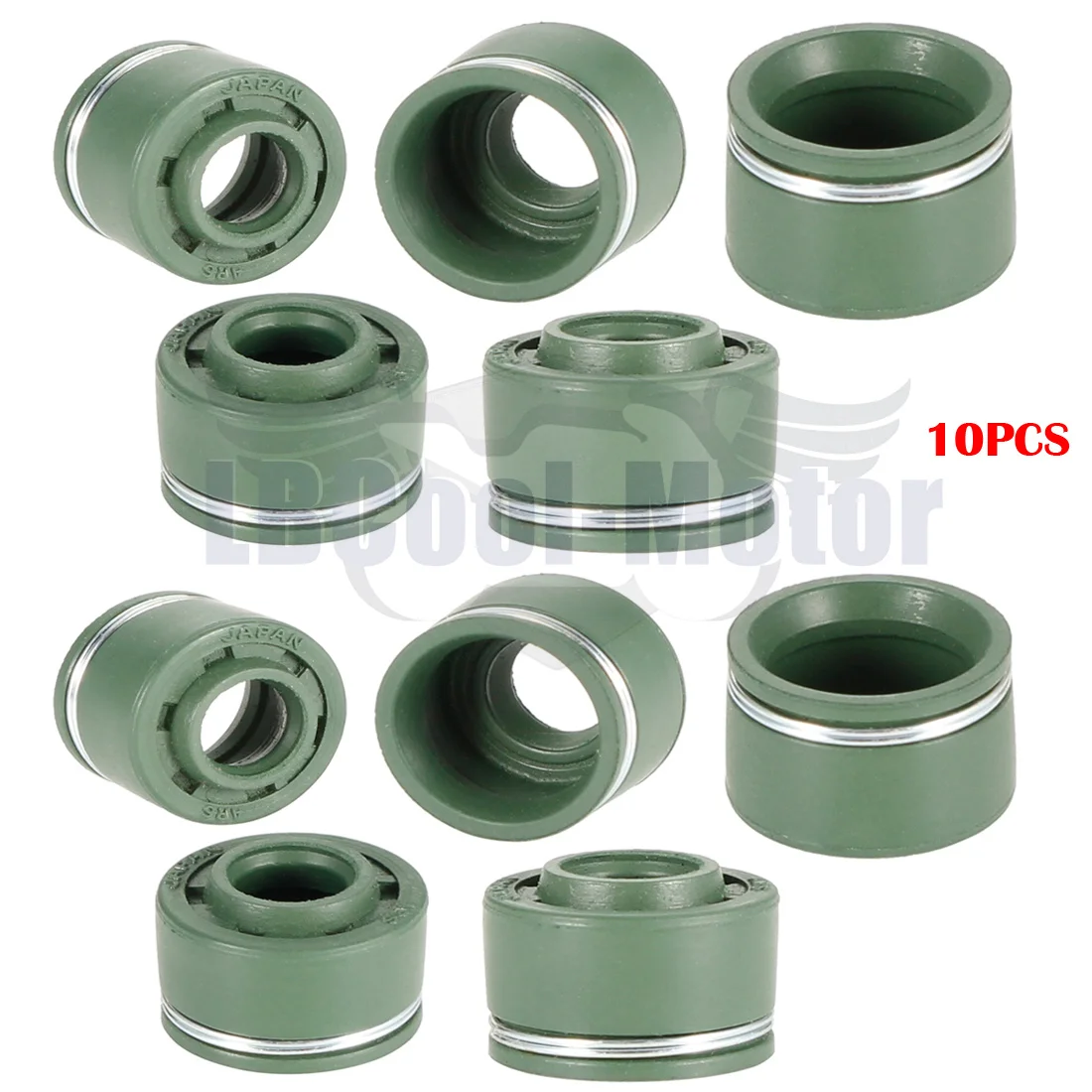 

10 шт., Уплотнители для впускного клапана мотоцикла HONDA NV400 NV600 NV750 SHADOW VT600 VT750 VT1100 VT1300 12208-413-003