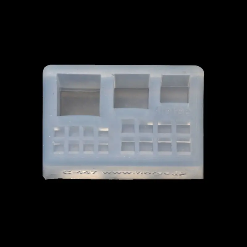 

Resin Cubic Square Silicone Mold for Pendant Necklace Craft DIY Jewelry Making 40GB