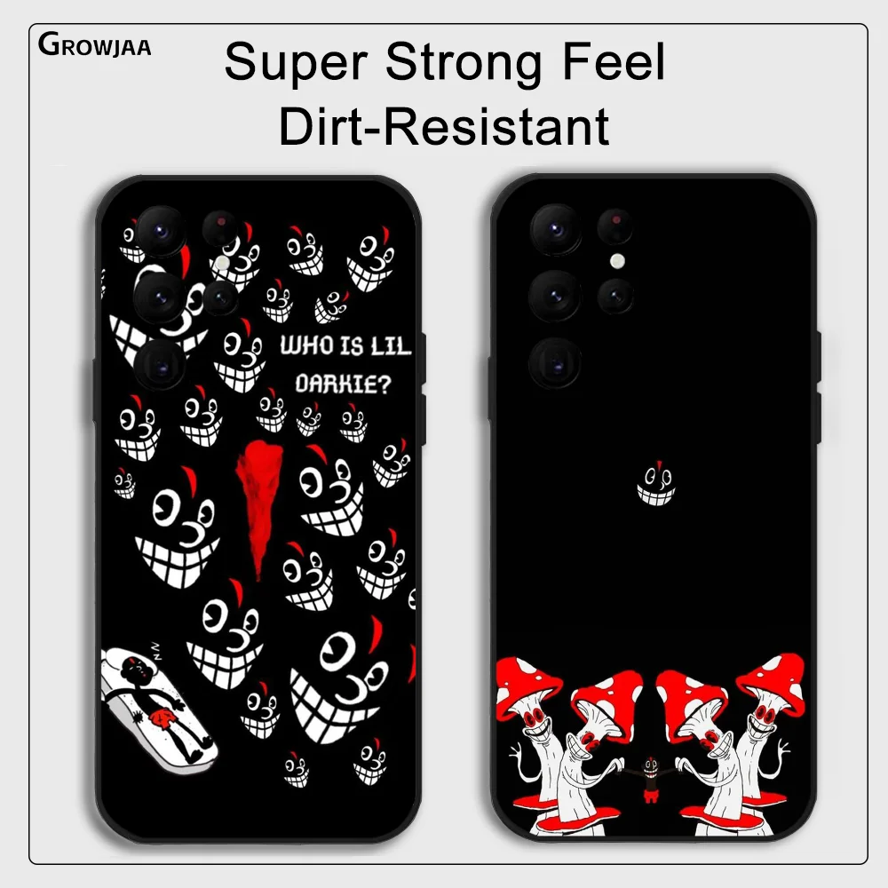 Lil D-Darkie Rapper Phone Case for Samsung Galaxy S24 Ultra S22 S23 S21 S20 5G Protective Silicone TPU Funda
