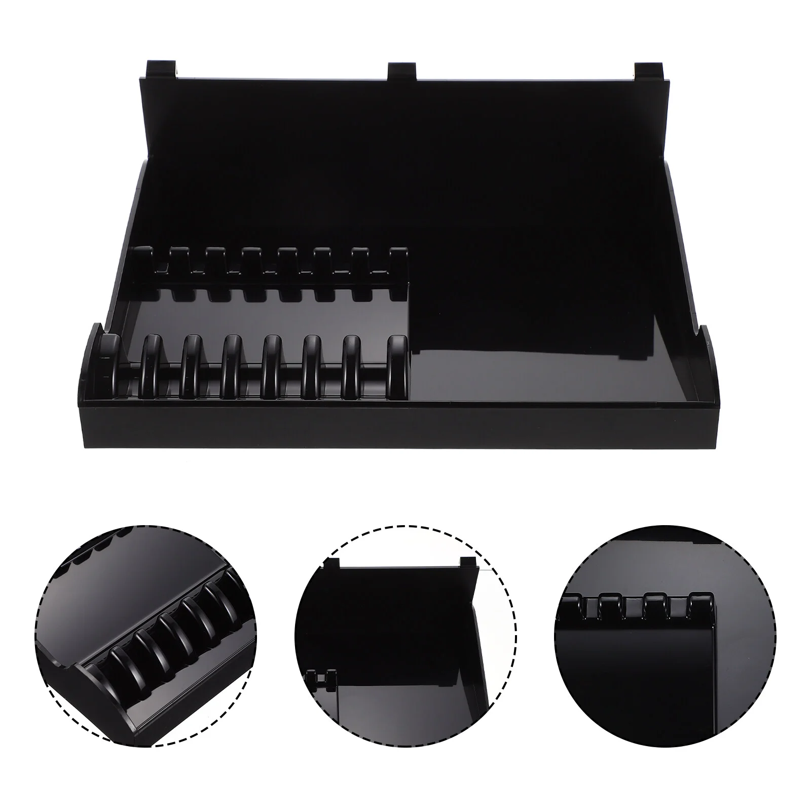 

Scissors Comb Socket Hairdressing Shear Organizers Tools Holder Plastic Container Stand Multi-function Rack Abs Dryer