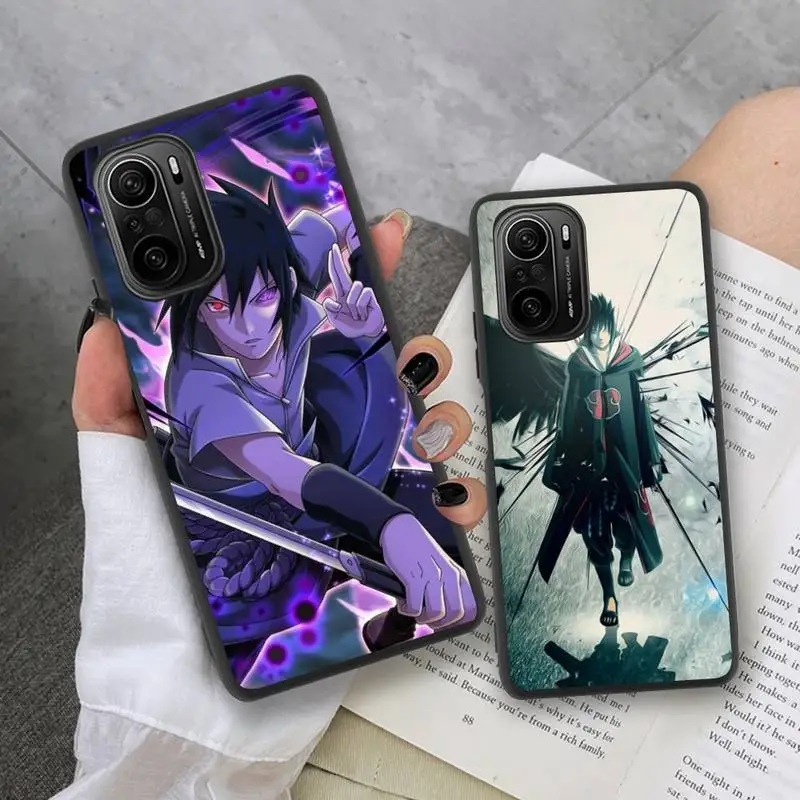 

Japan Anime Naruto Uchiha Sasuke Phone Case for Xiaomi Mi Note 11 10 9 8 6X 11X Lite 9T CC9 Pro SE