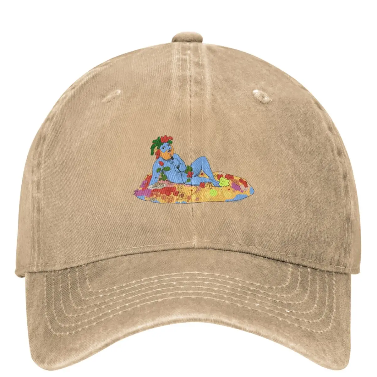 Бейсбольная кепка с принтом Дионисаса Парижская культура искусство шляпа