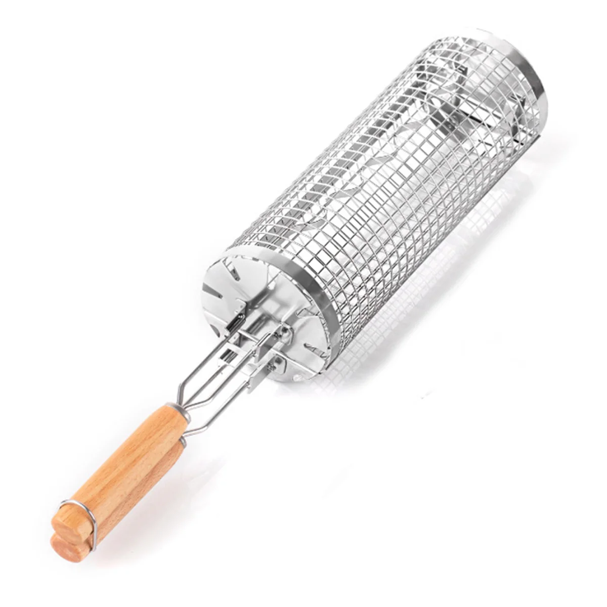 

Rolling Grilling Basket Leeseph