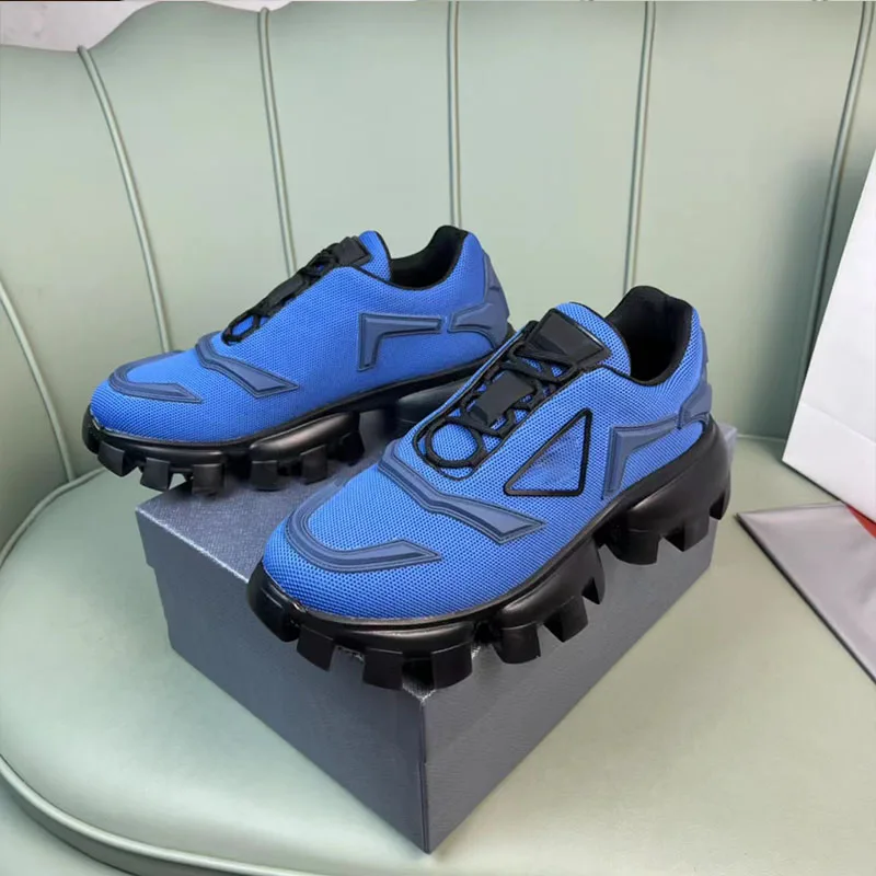 

2023 Summer New Father Shoes Thick Soles Increase Breathable Mesh Shoes Men's Fashion Casual Fashion Brand High-end Platform Sho