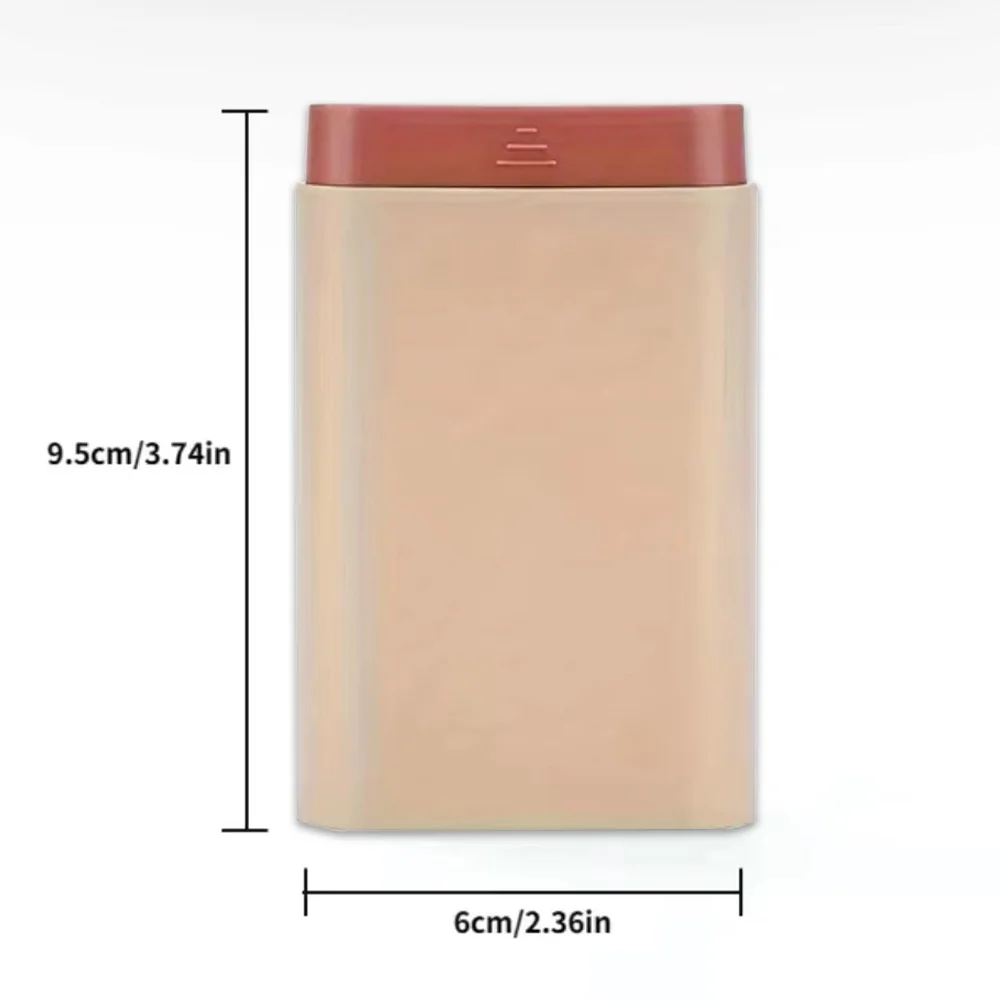 Портативный дорожный контейнер для таблеток с витаминами органайзер лекарств