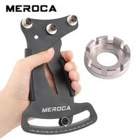 meroca bike spoke tensiometer indicator attrezi meter road mtb spoke tension wheel builders aluminum alloy bicycle repair tool