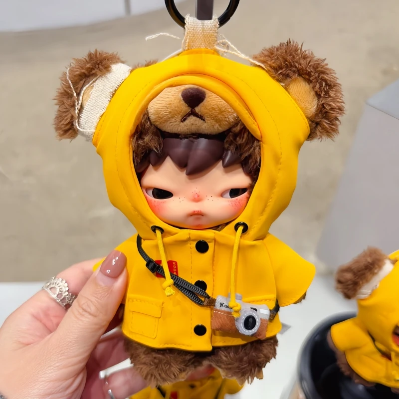 Фото Оригинальные популярные коллекционные игрушки-сюрпризы Popmart Hirono X Koda Co Branded Series высокого качества в закрытой упаковке, подарочные карточки-подвески №3