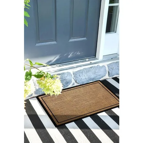 Bouquet Home straw printed door mat decorative outside 45 X70CM | Bath Mats