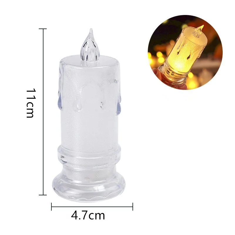 

YANKE Пластиковые светодиодные свечи теплый свет