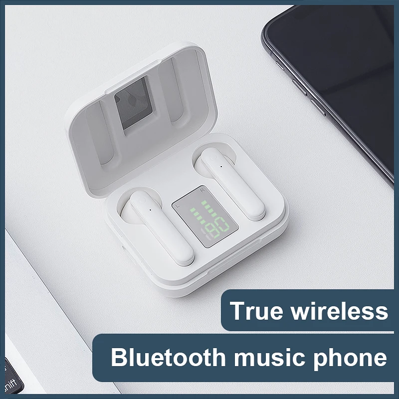 

Беспроводные TWS-наушники L12, Bluetooth 5,0, с зарядным футляром