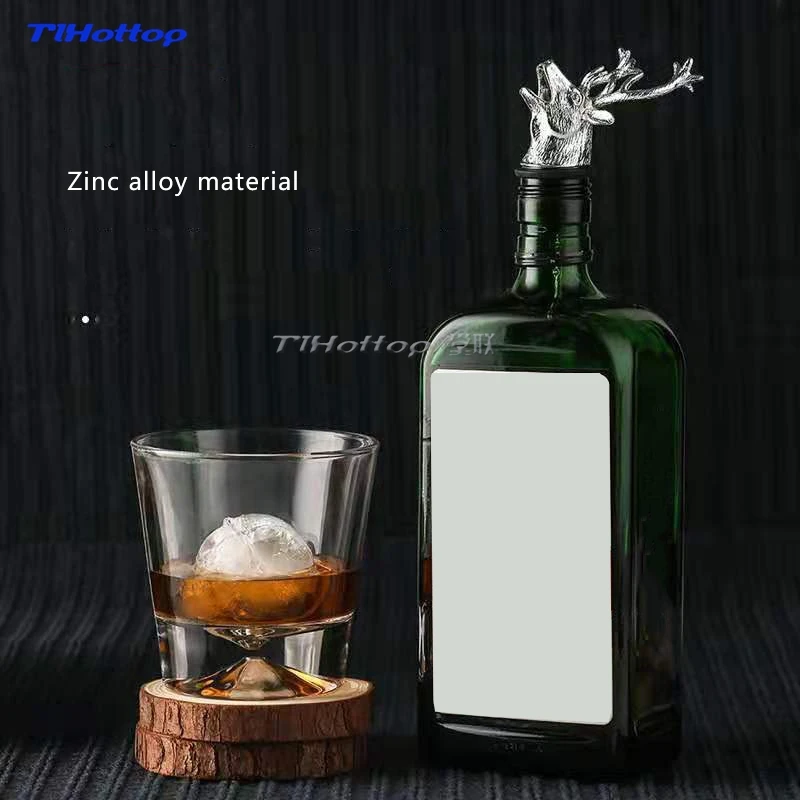 Винный вертушка с головой оленя голова животного сплав Jager сакральная носик для