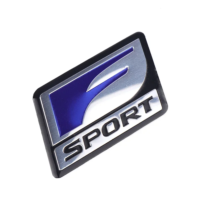 Стайлинг автомобиля, 2 шт., наклейка на значок Fsport, 3D металлическая декоративная наклейка, наклейка для Lexus GS RX RX300 RX350 ES IS250 ES350 LX570 Is200
