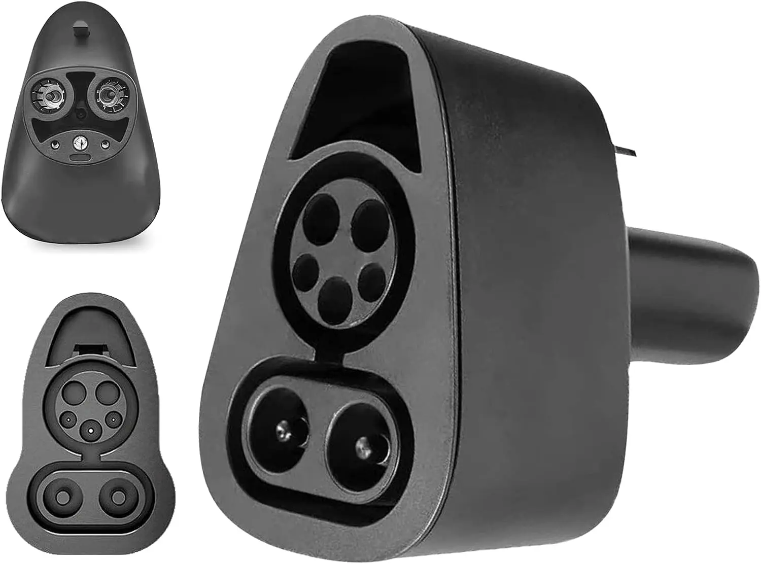 

Адаптер зарядного устройства для tesla 500 кВт в CCS Combo 1 адаптер CCS1 для адаптера суперзарядного устройства адаптер применимый к модели 3, Y