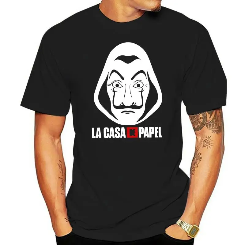 

La Casa De Papel T Shirt Money Heist Spanish Tv Series Black Unisex Tee S - Xxl M Xl 2Xl 25Xl Tee Shirt