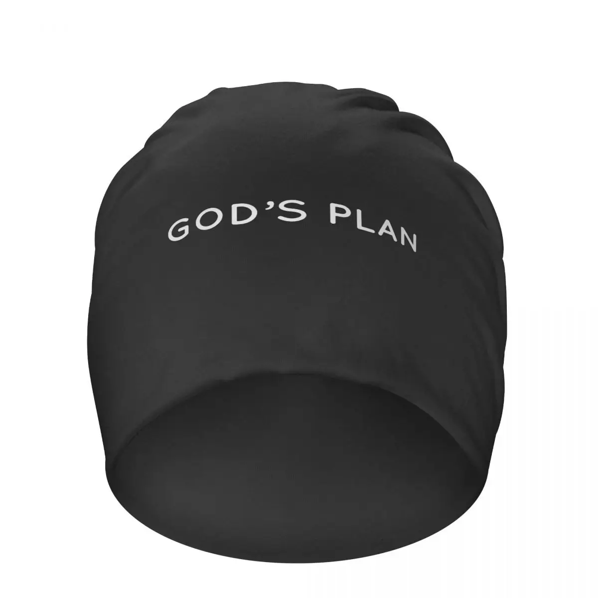 

God's Plan Beanies Pullover Cap Adult Comfortable Bonnet Hat Esus Christian Skullies Beanies Warm Hedging Caps Winter Racing Hat