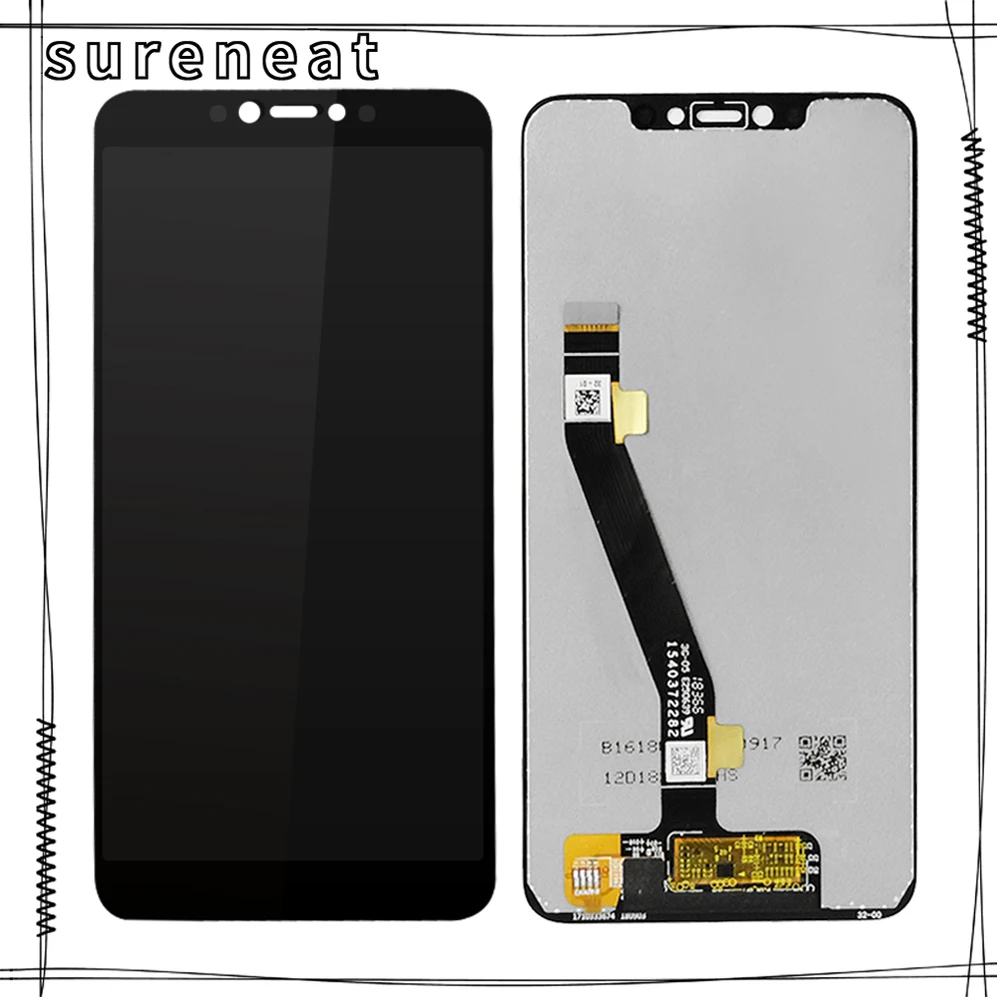 

Черный ЖК-дисплей с сенсорным экраном и дигитайзером в сборе для Lenovo S5 Pro L58041 GT L58041, запасные части