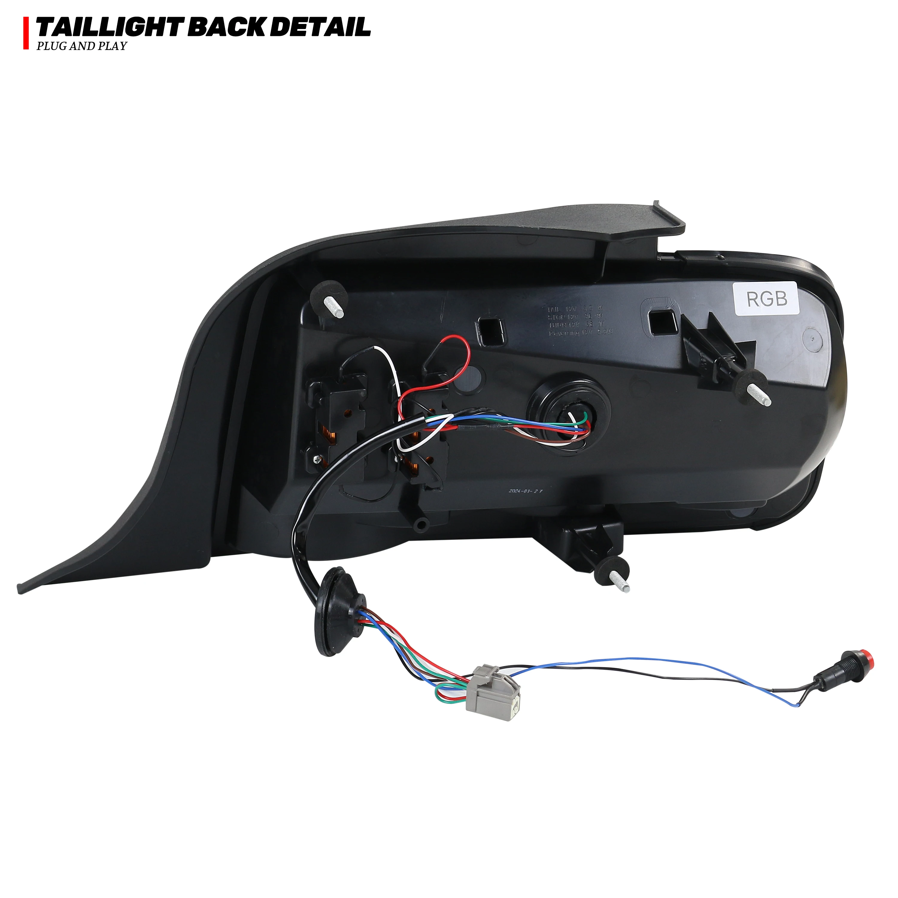 Светодиодные задние фонари для Ford Mustang S-197 2005-2009 гг. с последовательными