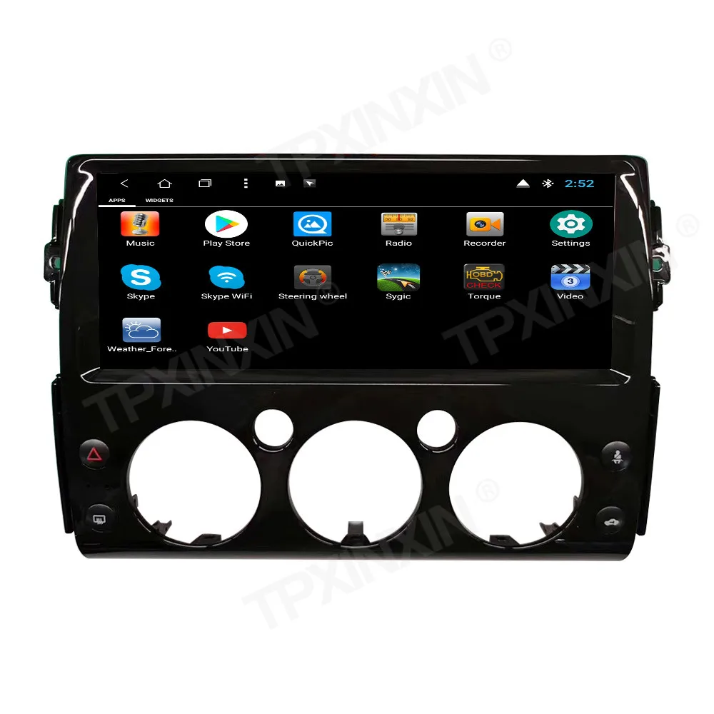

Беспроводной автомобильный мультимедийный плеер TPXINXIN на базе Android 10 для Toyota FJ Cruiser 2007-2020 с сенсорным экраном и задней камерой