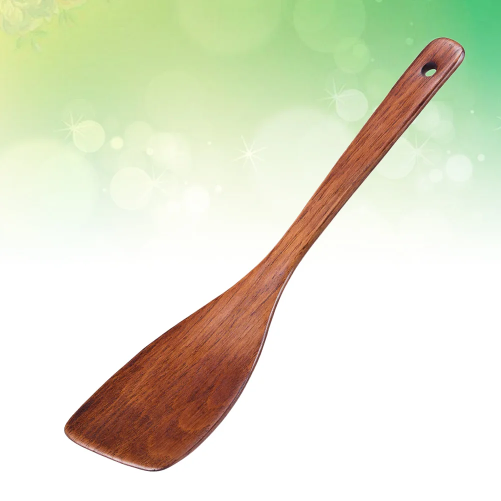 

Spatula Wood Cooking Wooden Utensils Spoon Non Stick Angled Tool Utensil Kitchen