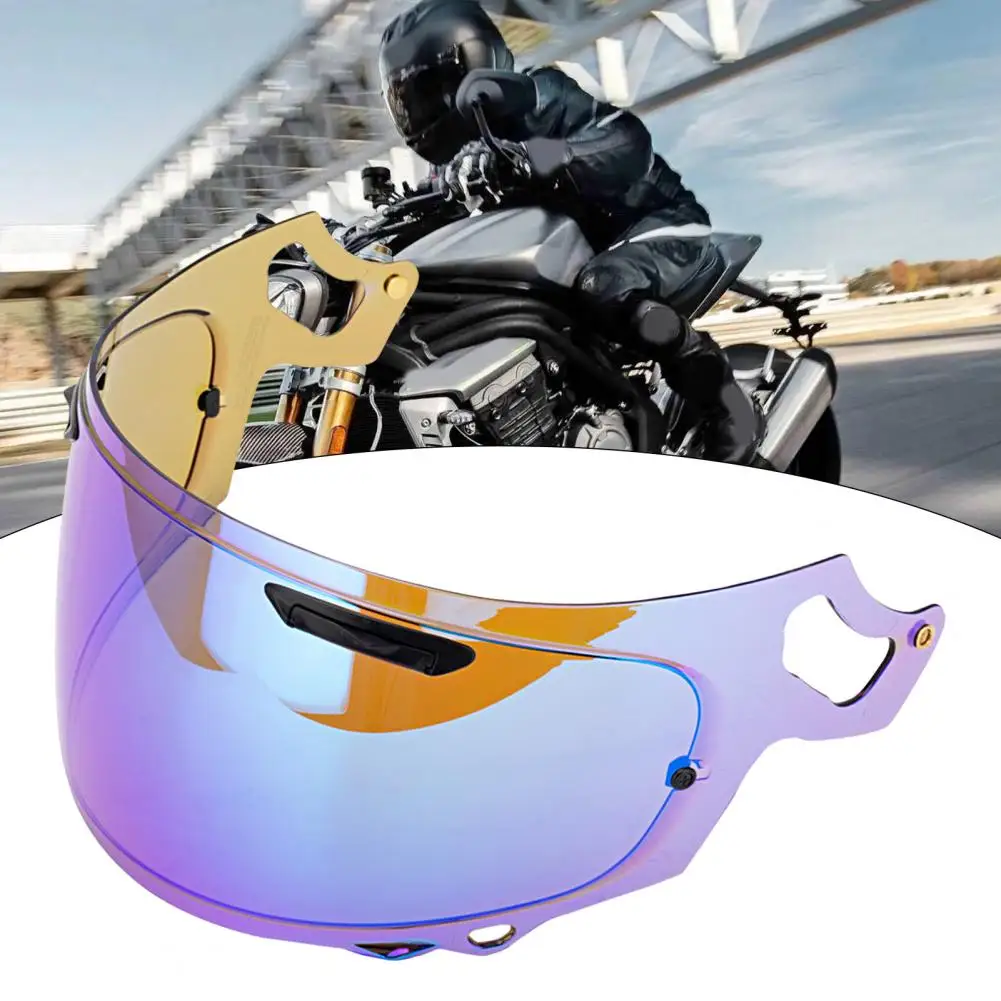 

Helmet Visor Anti-UV High Clarity Adjustable Windproof Lightweight Firmly Fix Full Helmet Lens for RX-7X/REO/XD/RX-7V