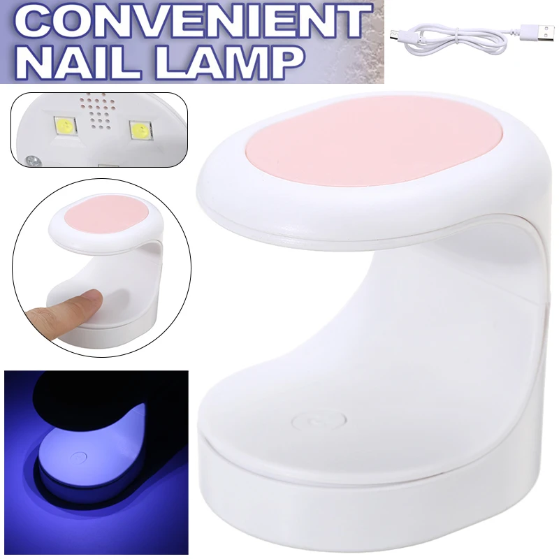 

1 шт., УФ-лампа для сушки гель-лака для ногтей