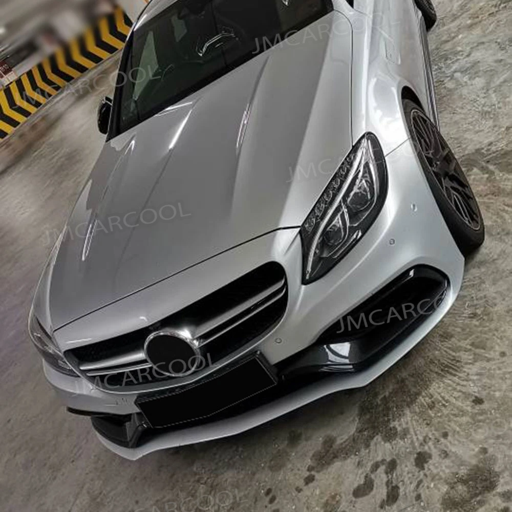 Спойлер-накладка на передний бампер из карбона и FRP для Mercedes Benz C-Class W205 C63 AMG S C180 C200 C260 Sedan 15-17 (art.: 3920d99765f94) - 3920d99765f94