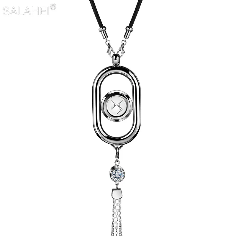 

Car Logo Rearview Mirror Hanging Perfume Pendant For DS SPIRIT DS3 DS4 DS4S DS5 5LS DS6 DS7 Deesse PSA Auto Interior Accessories