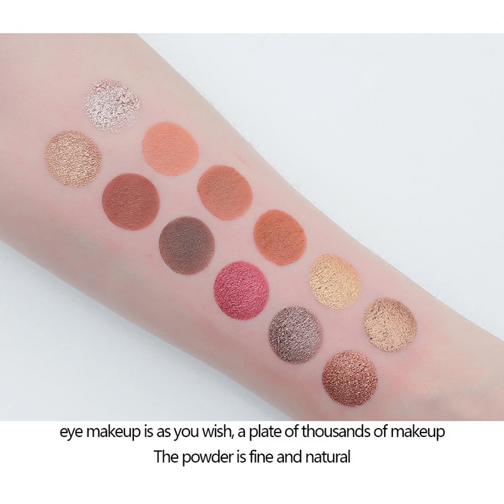 18 оттенков бумажные тени для век Палитра природных матовые перламутровые