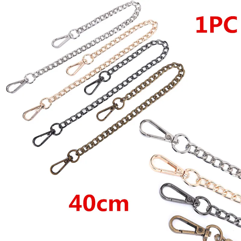 

1 шт., запасная металлическая цепочка для сумок, 40 см