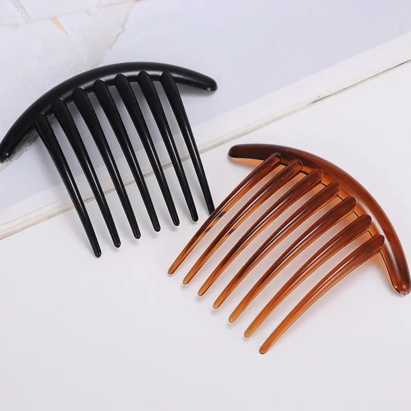 

Женский пластиковый гребень для волос, 7 зубьев