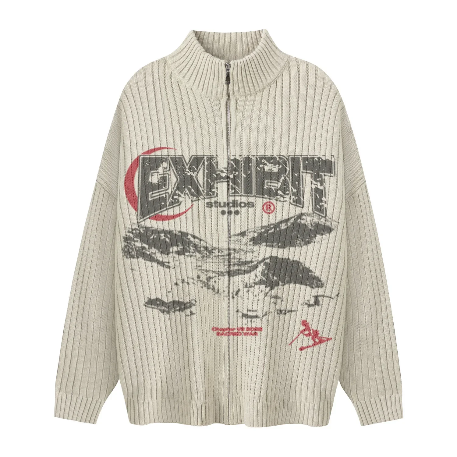 Tangshu модная винтажная вязаная куртка в американском стиле с горным дизайном для