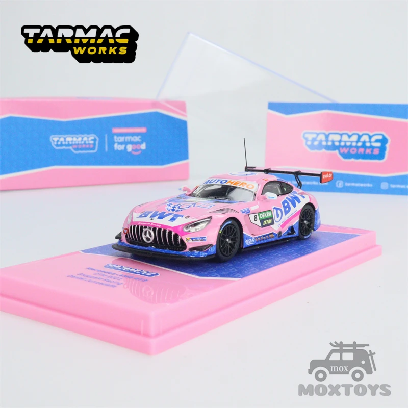 

Tarmac Works 1:64 Benz AMG GT3 Evo 2020 DTM 2021 GruppeM Racing Daniel Juncadella Diecast Model Car