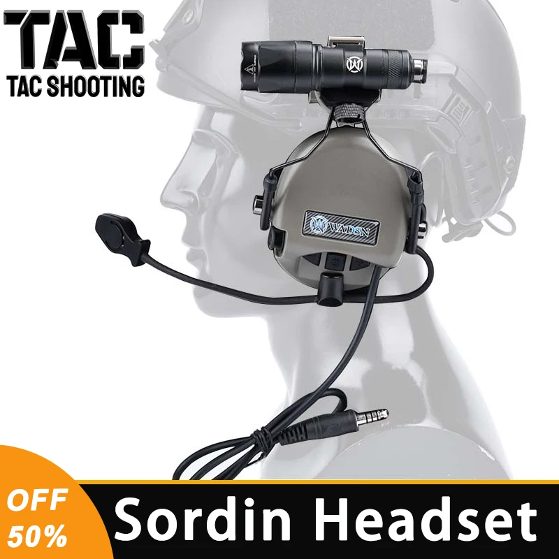 Военная быстрая гарнитура для шлема с шумоподавлением наушники охоты и стрельбы