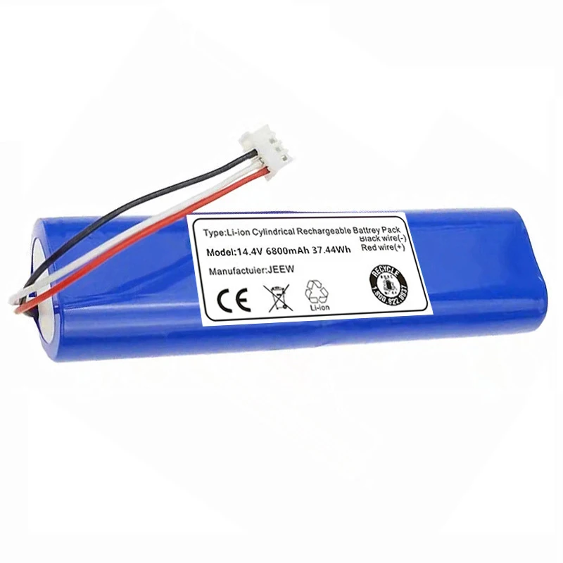 100% новый 14 4 V 4800mAh аккумулятор для робота-пылесоса Pack Для Ecovacs Deebot Ozmo 900 901 905 930 937 -